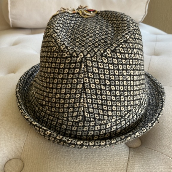 NWOT Fedora Hat with Embellishments - Picture 3 of 6